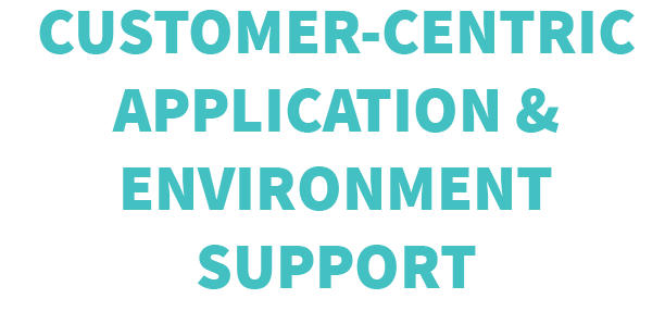 Customer Centric Application & Environment Support